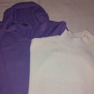 Long-sleeve sweater duo